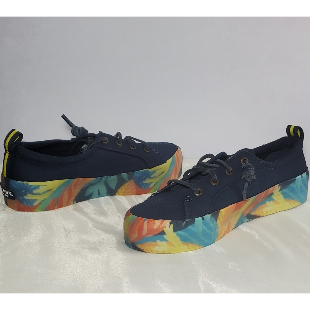 Womens Sperry Size 7 Crest Vibe Platform Sneakers. - Picture 6 of 9